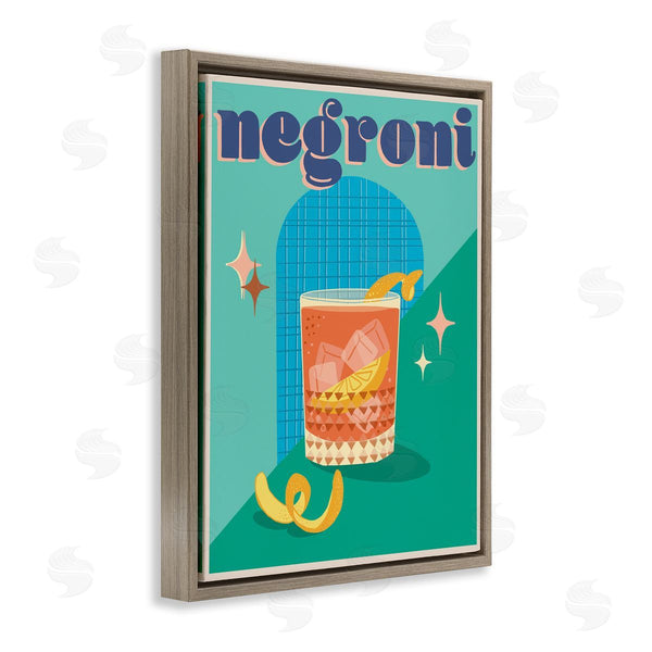 Stupell Industries Jo Reid | Classic Retro Negroni Wall Art