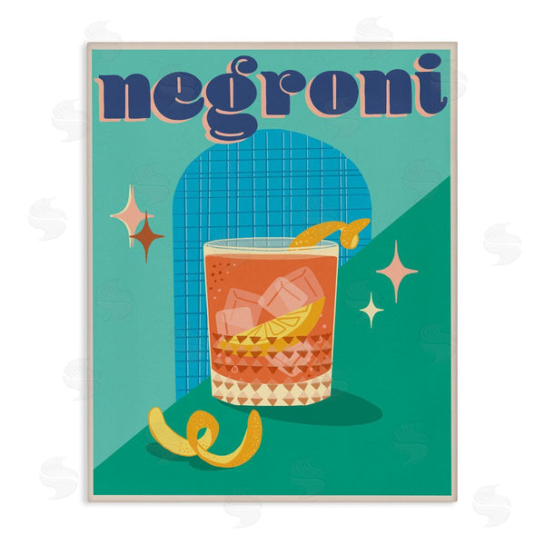 stupell industries Jo Reid | Classic Retro Negroni Wall Art
