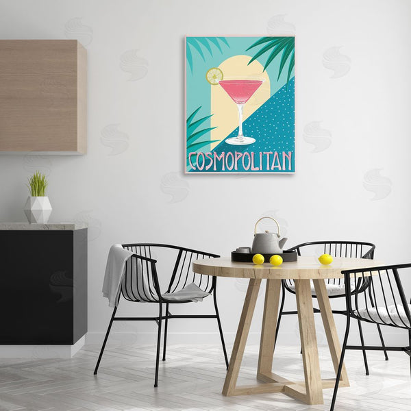 Stupell Industries Jo Reid | Cosmopolitan & Palm Leaves Wall Art