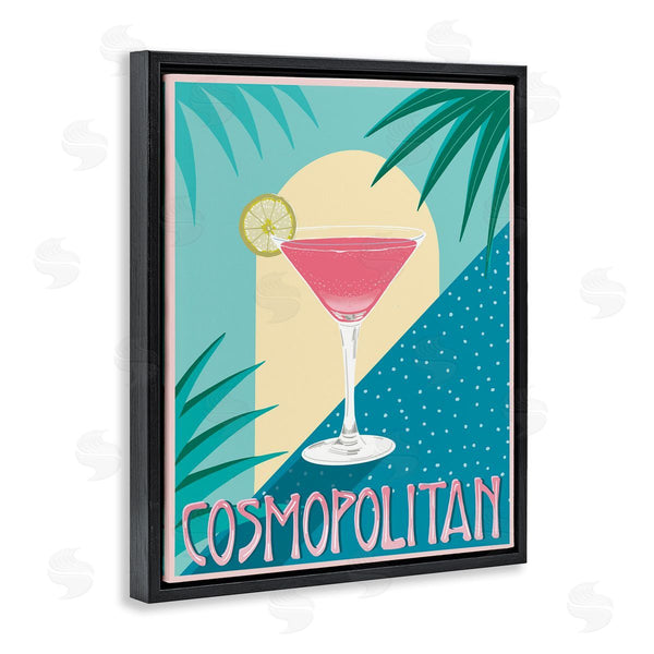 Stupell Industries Jo Reid | Cosmopolitan & Palm Leaves Wall Art