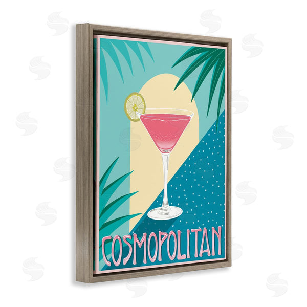 Stupell Industries Jo Reid | Cosmopolitan & Palm Leaves Wall Art