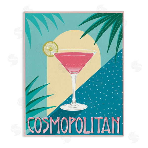stupell industries Jo Reid | Cosmopolitan & Palm Leaves Wall Art