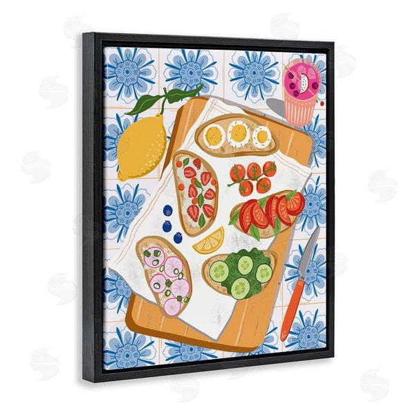 Stupell Industries Jo Reid | Delicious Toasts On Florals