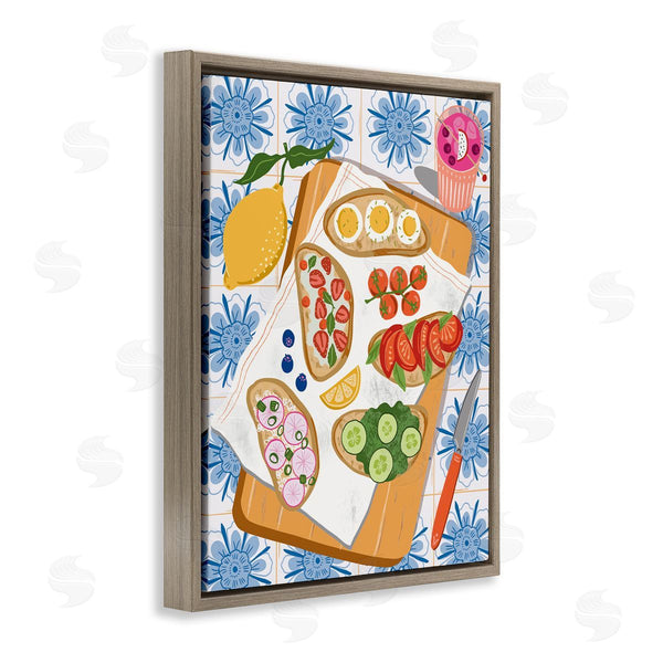 Stupell Industries Jo Reid | Delicious Toasts On Florals
