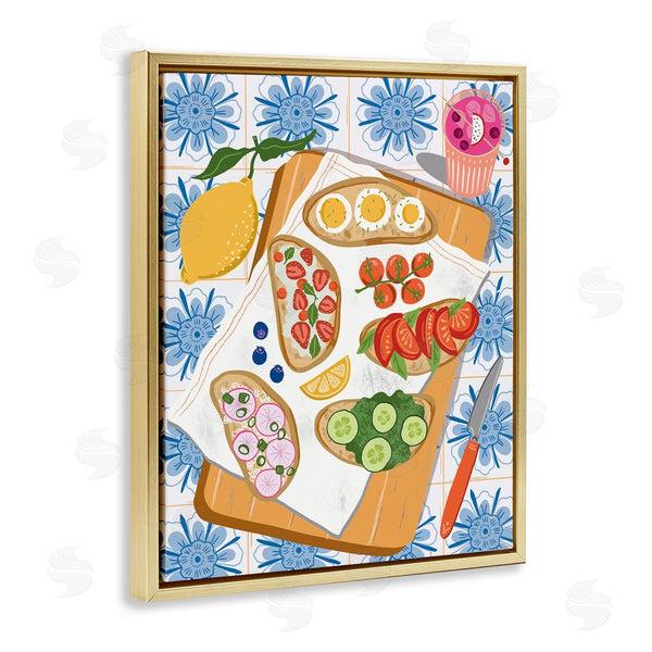 Stupell Industries Jo Reid | Delicious Toasts On Florals