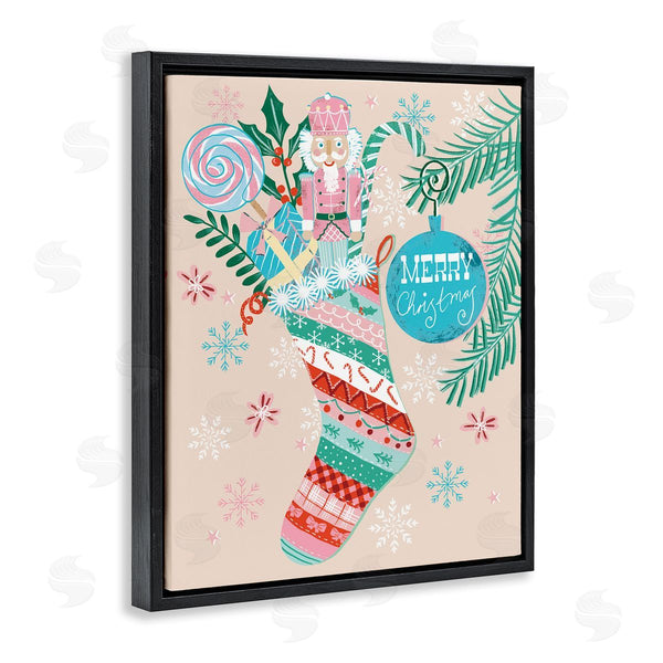 Stupell Industries Jo Reid | Modern Festive Filled Stocking