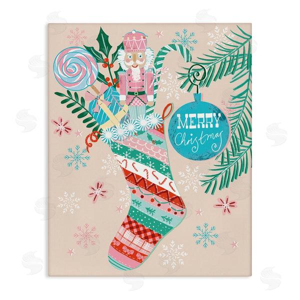stupell industries Jo Reid | Modern Festive Filled Stocking