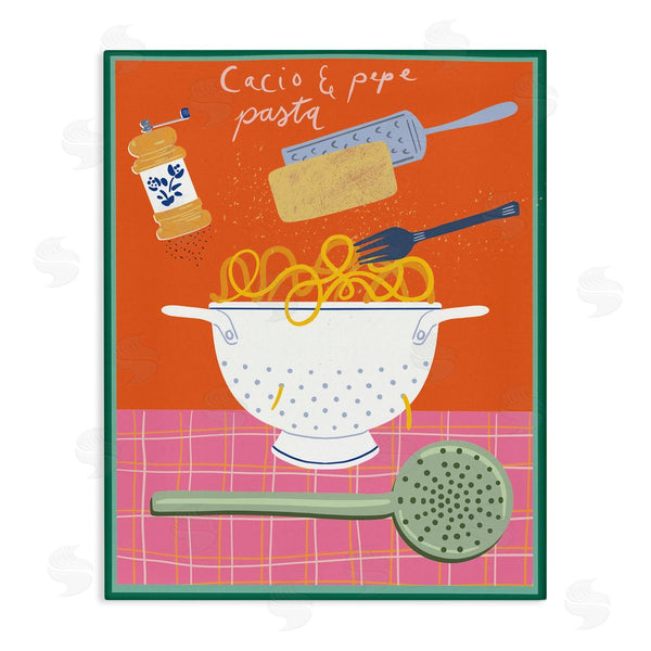 stupell industries Jo Reid | Retro Italian Pasta Meal