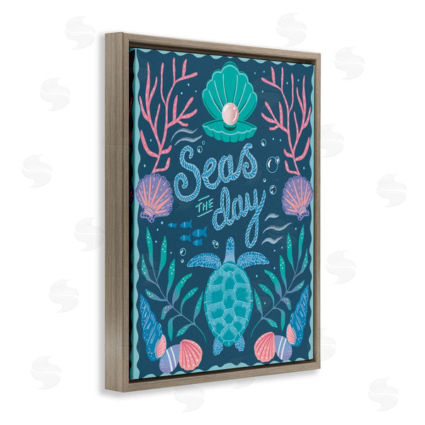 Stupell Industries Jo Reid | Symmetrical Seas The Day