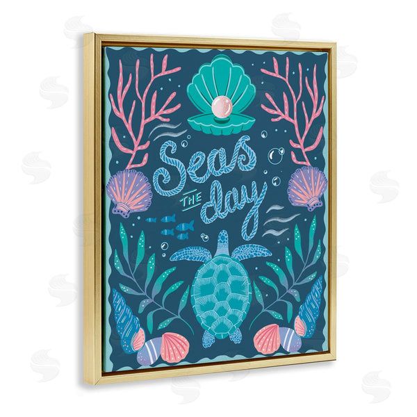 Stupell Industries Jo Reid | Symmetrical Seas The Day
