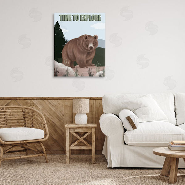 Stupell Industries Jo Taylor | Adventure Nature & Bear Wall Art