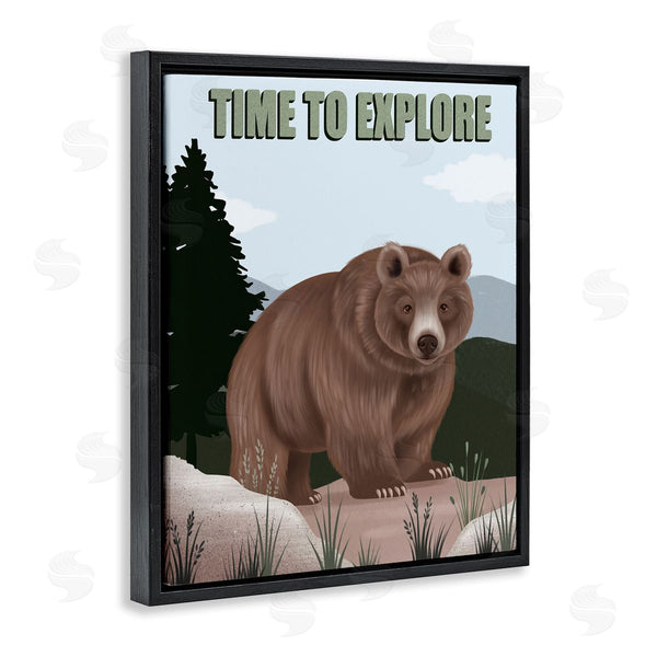 Stupell Industries Jo Taylor | Adventure Nature & Bear Wall Art