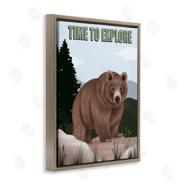 Stupell Industries Jo Taylor | Adventure Nature & Bear Wall Art