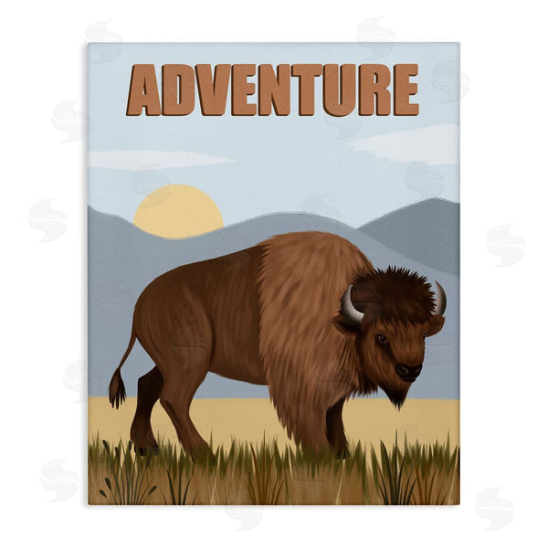stupell industries Jo Taylor | Adventure Nature & Bison Wall Art