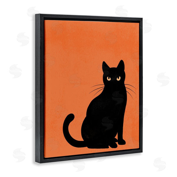 Stupell Industries Jo Taylor | Bold Black Cat Silhouette Wall Art