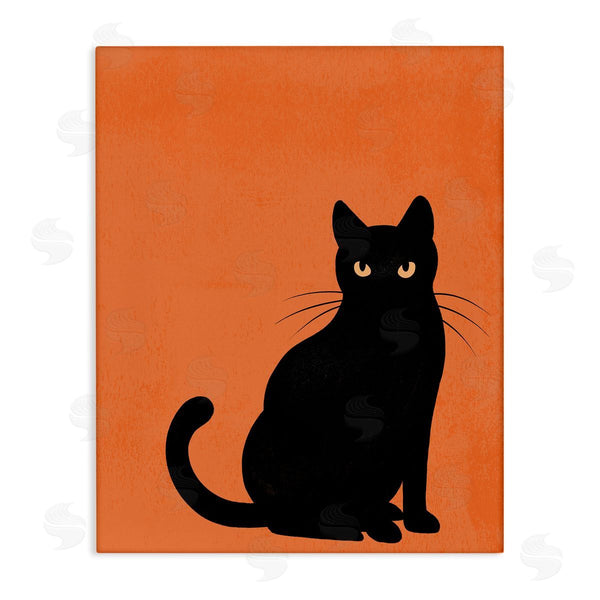 stupell industries Jo Taylor | Bold Black Cat Silhouette Wall Art
