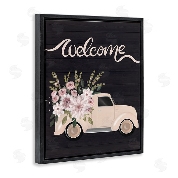 Stupell Industries Jo Taylor | Floral Welcome Country Truck Wall Art