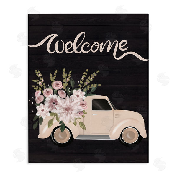stupell industries Jo Taylor | Floral Welcome Country Truck Wall Art