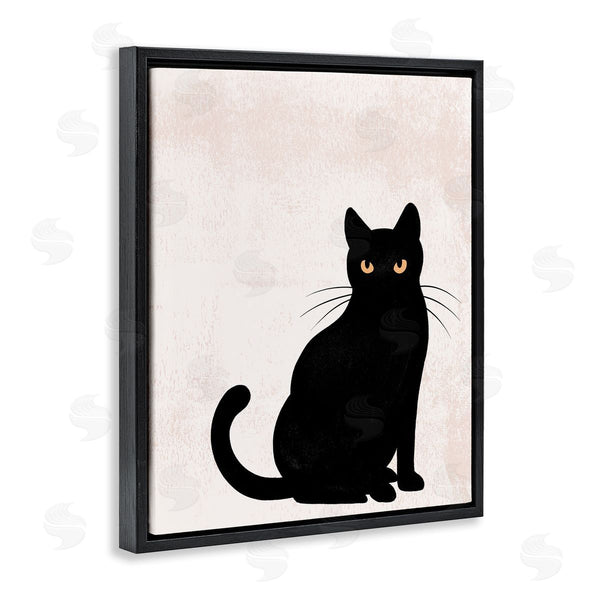 Stupell Industries Jo Taylor | Halloween Black Cat Silhouette Wall Art