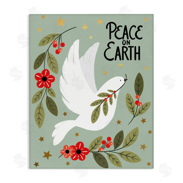 stupell industries Jo Taylor | Seasonal Peaceful Dove