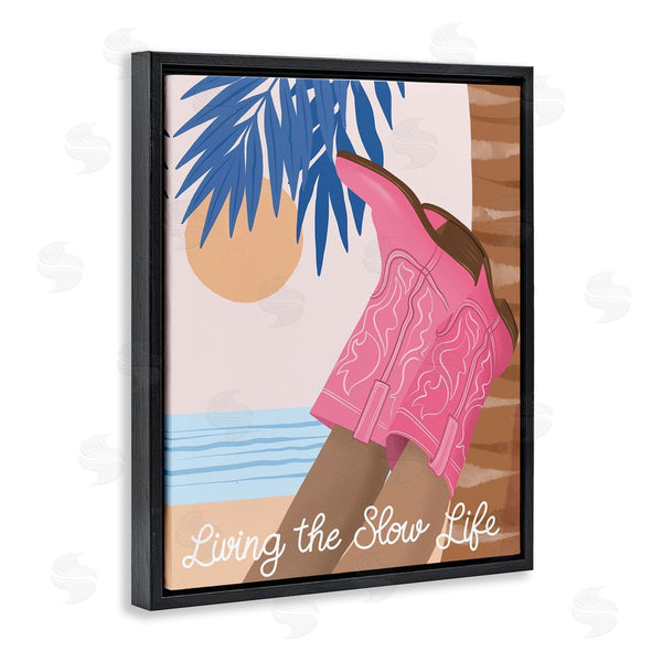 Stupell Industries Jo Taylor | Slow Life Coastal Cowgirl Wall Art