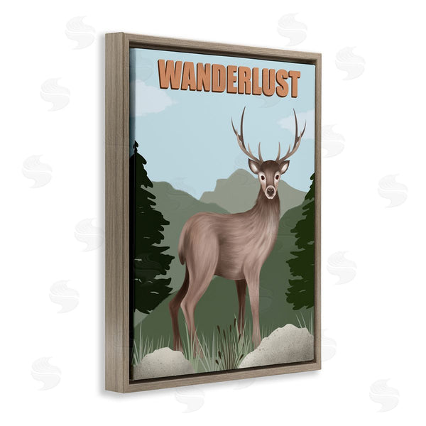 Stupell Industries Jo Taylor | Wanderlust Nature & Deer Wall Art