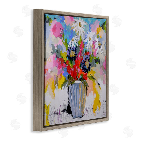 Stupell Industries Joan Curtis | Bright Clustered Flowers