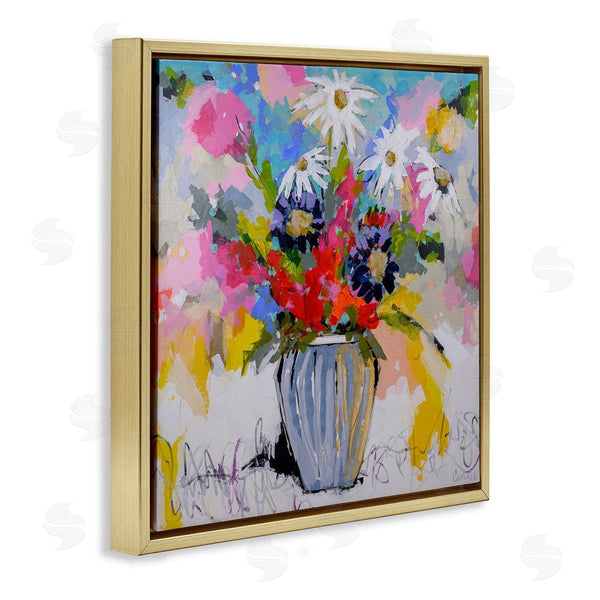 Stupell Industries Joan Curtis | Bright Clustered Flowers