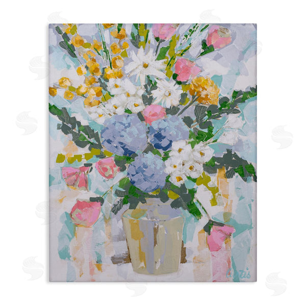 stupell industries Joan Curtis | Pastel Abstract Bouquet