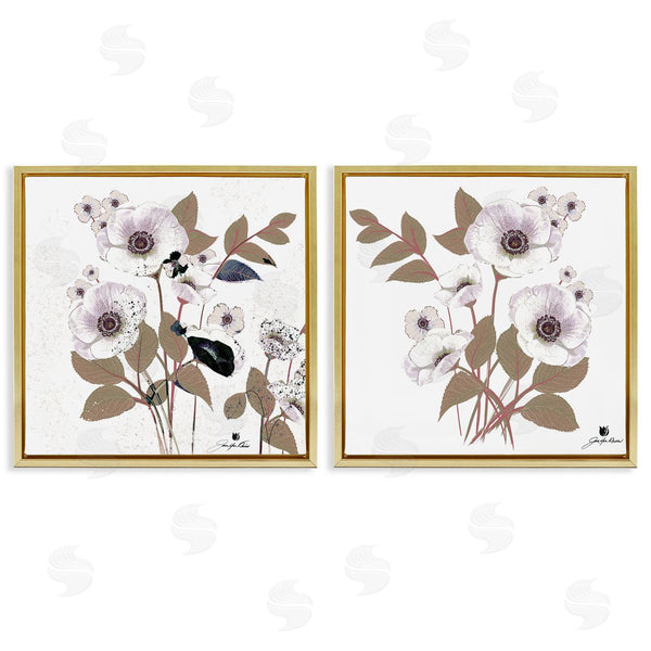Stupell Industries Joan Davis | Close Prayers White Flowers