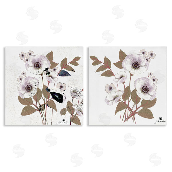 stupell industries Joan Davis | Close Prayers White Flowers