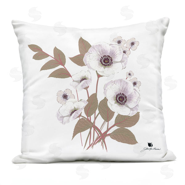 Stupell Industries Joan Davis | Keeping You Close Flowers Printed Throw Pillow