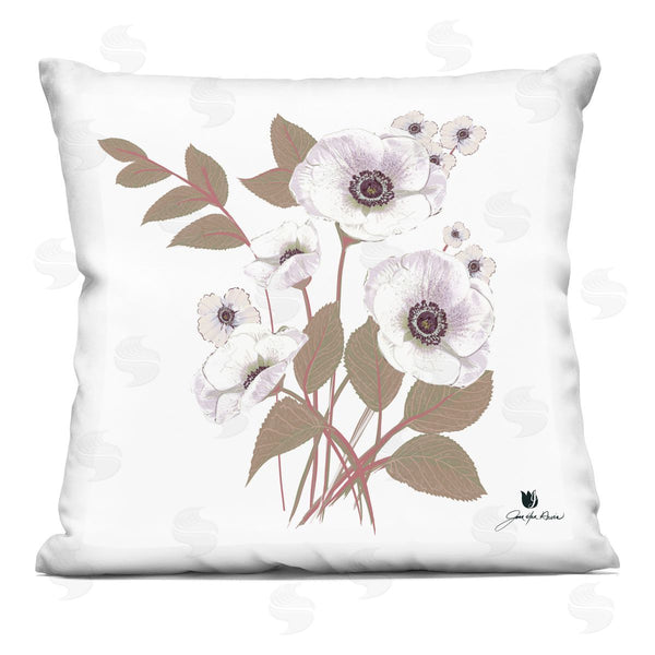 stupell industries Joan Davis | Keeping You Close Flowers Printed Throw Pillow
