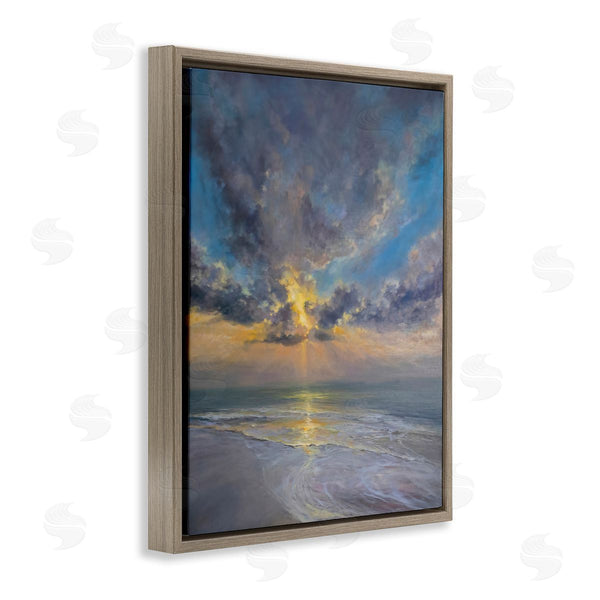 Stupell Industries Joanne Parent | Serenity Atmospheric Shoreline
