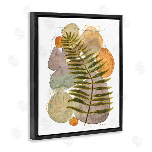 Stupell Industries Jocelyn Benford | Abstract Fern & Pebbles