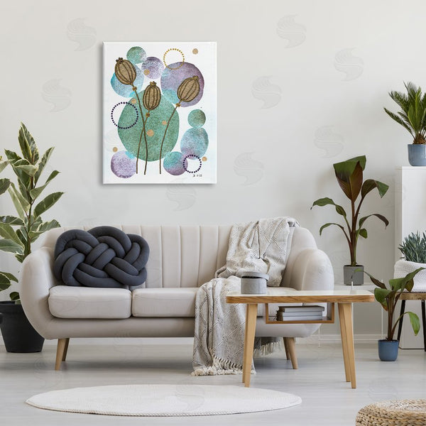 Stupell Industries Jocelyn Benford | Modern Geometric Botanicals Wall Art