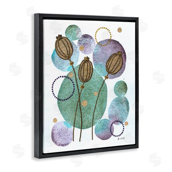 Stupell Industries Jocelyn Benford | Modern Geometric Botanicals Wall Art