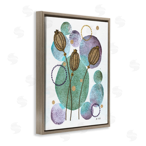 Stupell Industries Jocelyn Benford | Modern Geometric Botanicals Wall Art