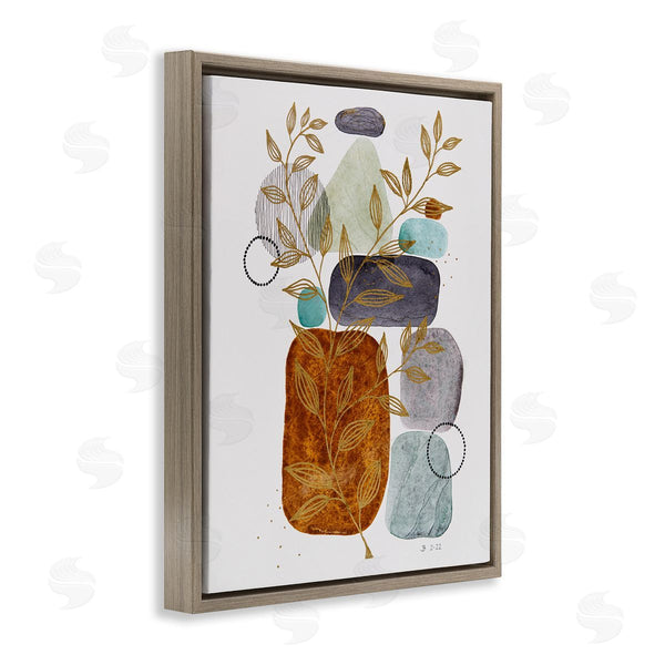 Stupell Industries Jocelyn Benford | Modern Pebbles & Botanicals Wall Art