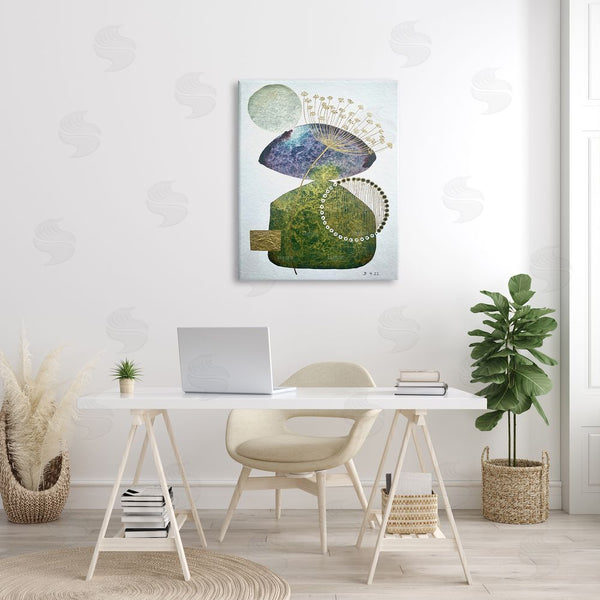 Stupell Industries Jocelyn Benford | Mossy Botanical Contemporary Nature Wall Art