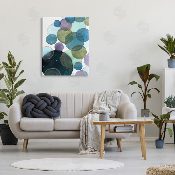 Stupell Industries Jocelyn Benford | Varied Overlapping Circles Wall Art