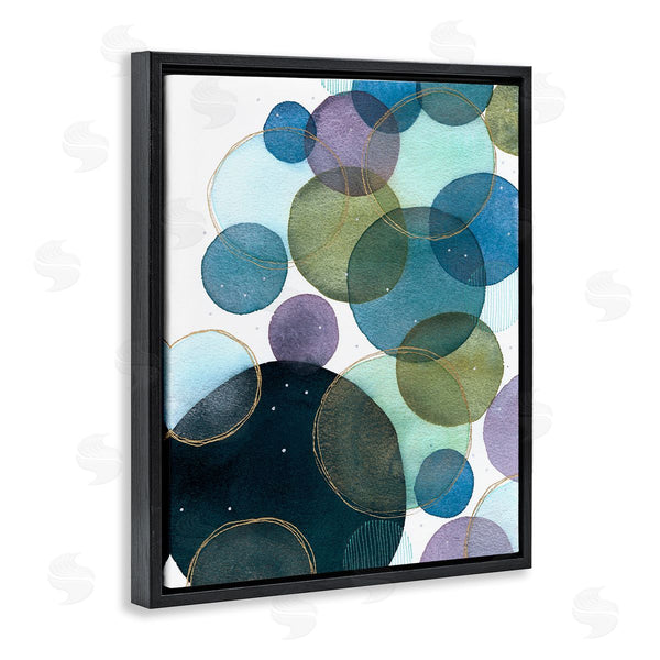 Stupell Industries Jocelyn Benford | Varied Overlapping Circles Wall Art