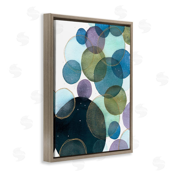 Stupell Industries Jocelyn Benford | Varied Overlapping Circles Wall Art