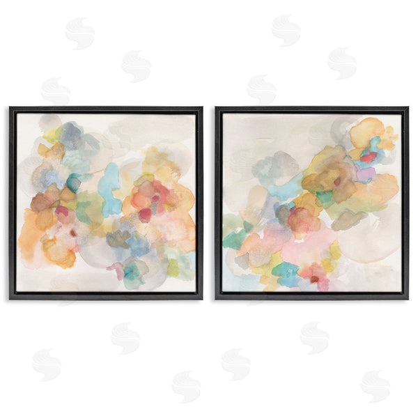 Stupell Industries Jodi Fuchs | Abstract Pastel Watercolor Composition Wall Art