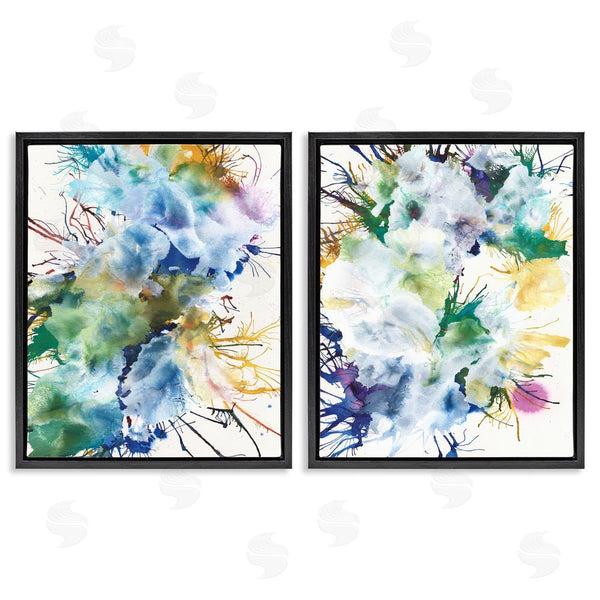 Stupell Industries Jodi Fuchs | Modern Urban Rainbow Splatter Wall Art