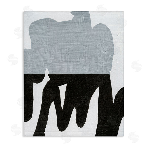 stupell industries Jodi Fuchs | Opaque Black and Grey Form