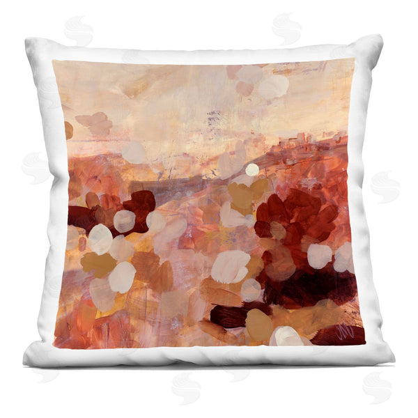 stupell industries Jodi Maas | Abstract Layered Desert Landscape Printed Throw Pillow