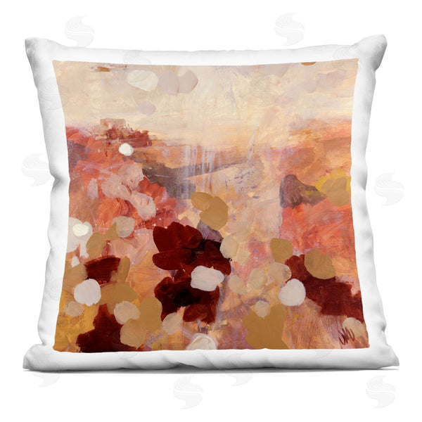 stupell industries Jodi Maas | Layered Canyon Abstract Scene Printed Throw Pillow