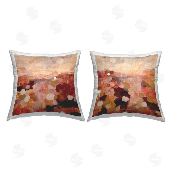 Stupell Industries Jodi Maas | Speckled Abstract Landscape Printed Throw Pillow Set
