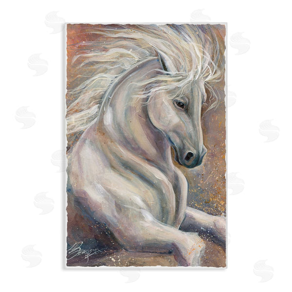 stupell industries Jody Bergsma | Elegant Rearing White Stallion